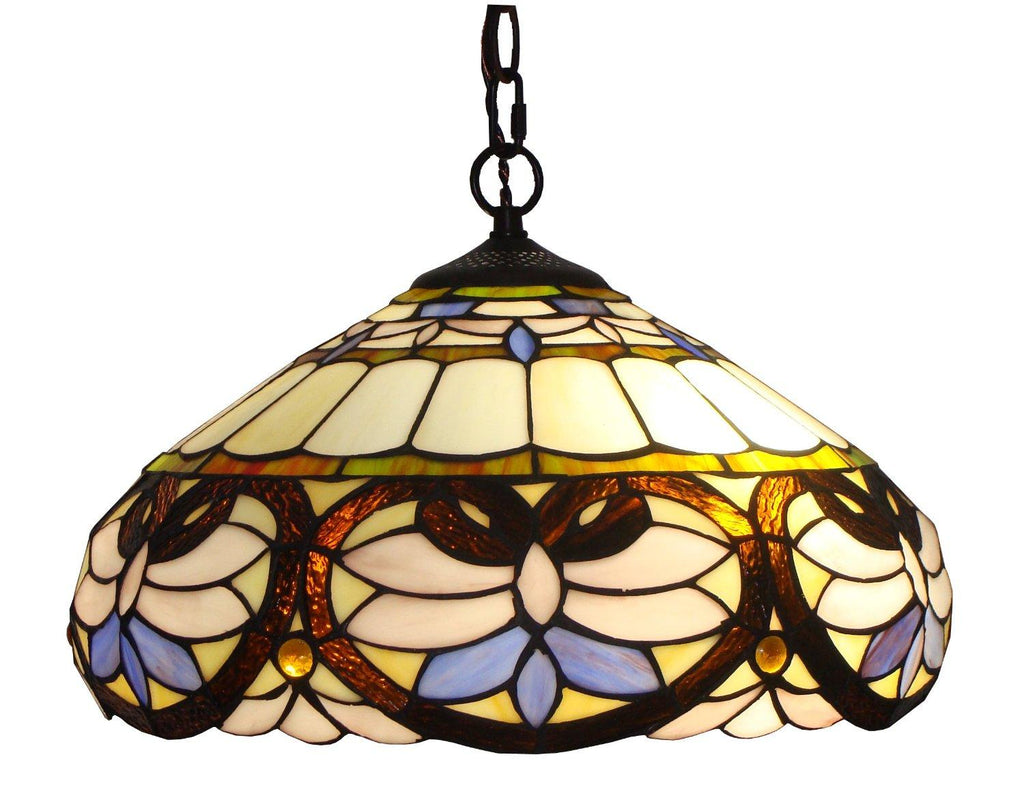 Tiffany Style Baroque Pendant Lamp