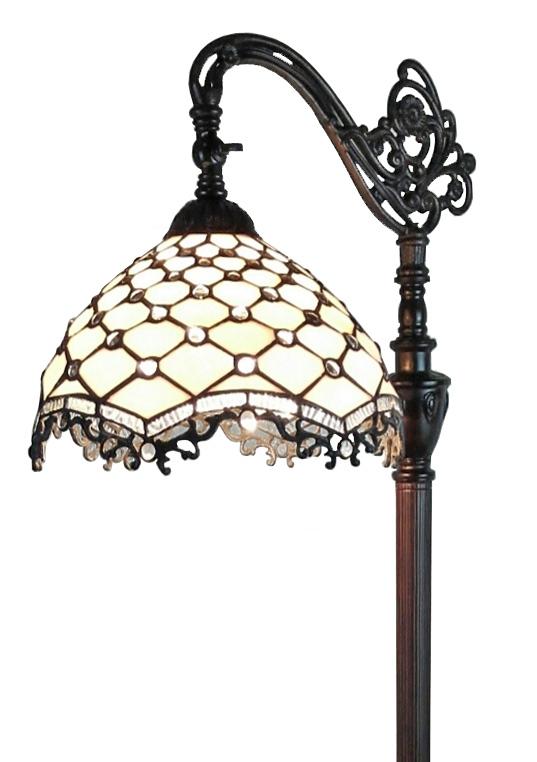 Jeweled Reading Floor Lamp 62 In