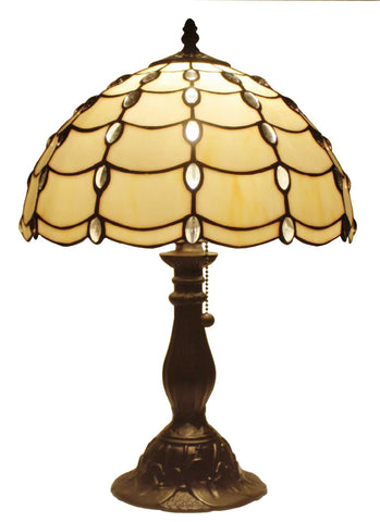 Tiffany Style Cascade Table Lamp 19 In