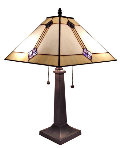 Tiffany Style Mission Design Table Lamp 21 In