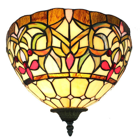 Tiffany Style 1-light Wall Lamp