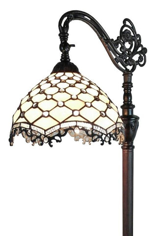 Jeweled Reading Floor Lamp 62 In