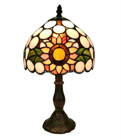 Tiffany Style  Table Lamp 15 Inches Tall